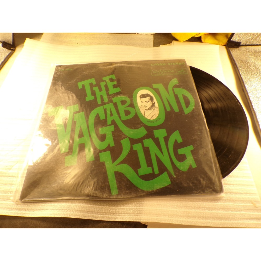 Mario Lanza The Vagabond King RCA Victor Living Stereo Vinyl LP LSC-2509 1961